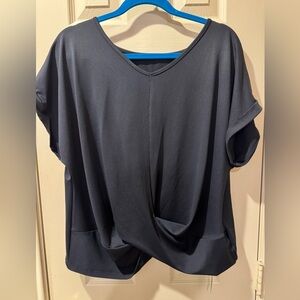 HALARA Black Short Sleeve Top